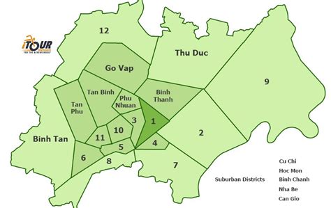 district map saigon|Ho Chi Minh City Districts Overview .